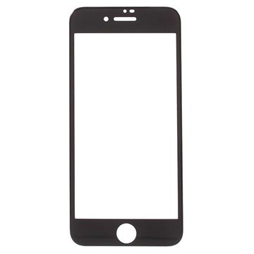 iPhone 8 Amorus Full Dekning Skjermbeskytter i Herdet Glass - Svart