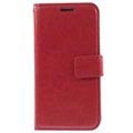 Samsung Galaxy S6 Klassisk Lommebok-veske - Rød
