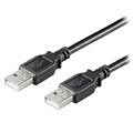 Goobay USB 2.0 A /A Kabel - 5m - Svart