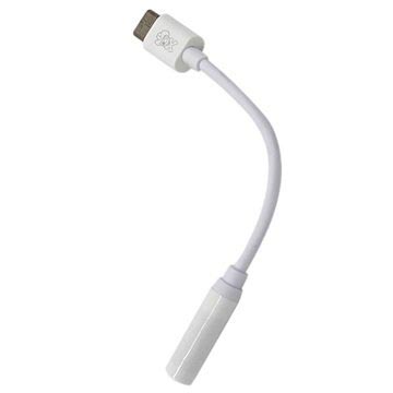 Hat Prince USB 3.1 Type-C / 3.5mm Audio-adapter - Hvit