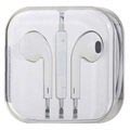 I-øret-Hodesett - iPhone, iPad, iPod - Hvit