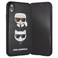 Karl Lagerfeld Karl & Choupette iPhone XR Deksel - Svart