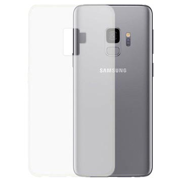 Samsung Galaxy S9 Ksix Flex Ultratynt TPU-deksel - Gjennomsiktig