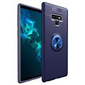Samsung Galaxy Note9 Magnetisk Ring Grep Deksel - Blå