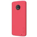 Nillkin Super Frosted Shield Motorola Moto G6 Plus Deksel - Rød