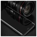 Luxury Mirror View Samsung Galaxy Note8 Flip-deksel - Svart