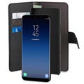Samsung Galaxy S9+ Puro 2-i-1 Magnetisk Lommebok-deksel - Svart