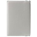 Samsung Galaxy Tab A 8.0 Roterende Veske (Åpen Emballasje - Utmerket) - Hvit