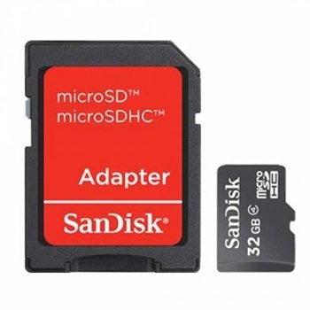 SanDisk Micro SDHC-Kort SDSDQB-032G-B35 - 32GB