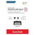 SanDisk Ultra Dual Drive USB Type-C Minnepinne SDDDC2-064G-G46