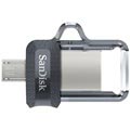 SanDisk Ultra Dual Drive m3.0 Minnepinne SDDD3-064G-G46