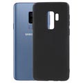 Samsung Galaxy S9+ Fleksibelt Matt Silikondeksel - Svart