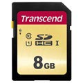 Transcend 500S SDHC Minnekort TS8GSDC500S - 8GB