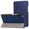 Lenovo Tab 4 8 Tri-Fold Folio-etui - Mørkeblå