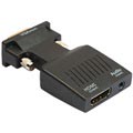 VGA / HDMI-adapter med 3.5mm Lyd