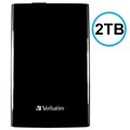 Verbatim Store 'n' Go USB 3.0 Ekstern Harddisk - Svart - 2TB