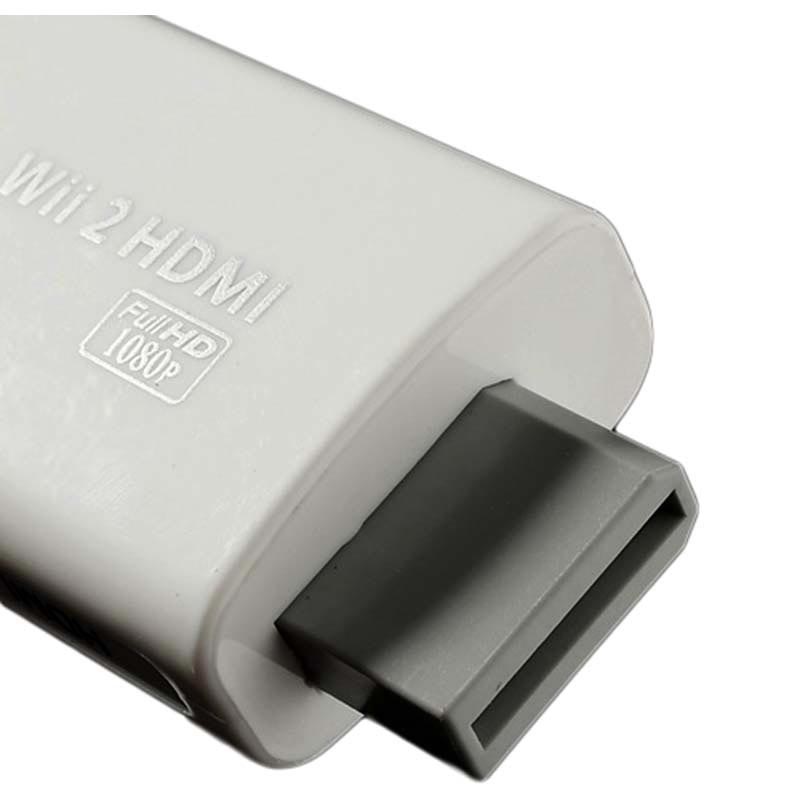 Wii HDMI 3.5mm Audio Full HD Omformer / Adapter Hvit