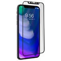 iPhone X Zagg InvisibleShield Glass+ Contour Skjermbeskytter - Svart