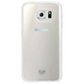 Samsung Galaxy S6 iLuv Vyneer Dual Layer Hybrid-deksel - Hvit