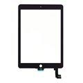 iPad Air 2 Display Glass & Touch Screen - Svart