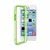 iPhone 5C Puro Bumper - Gjennomsiktig / Grønn
