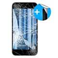 iPhone 6 LCD Skjermreparasjon med Skjermbeskytter - Svart