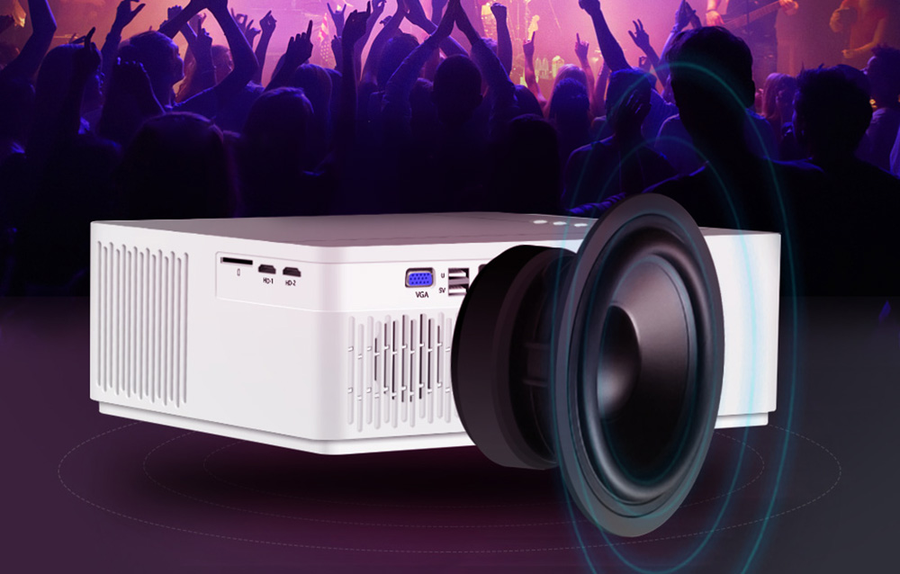Byintek K20 Smart projektor - Android, Full HD - Hvit