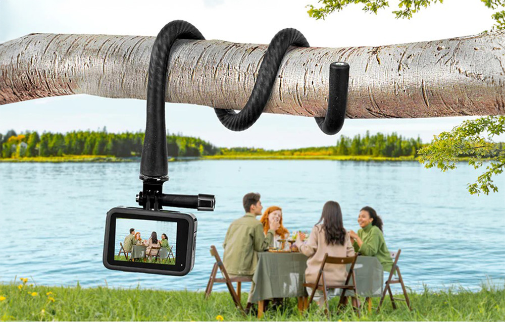 Telesin TE-FM-003 fleksibelt feste for actionkamera - svart