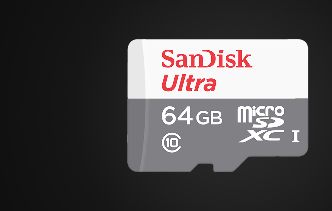 SanDisk Ultra microSDXC minnekort SDSQUNR-064G-GN3MN - 64GB