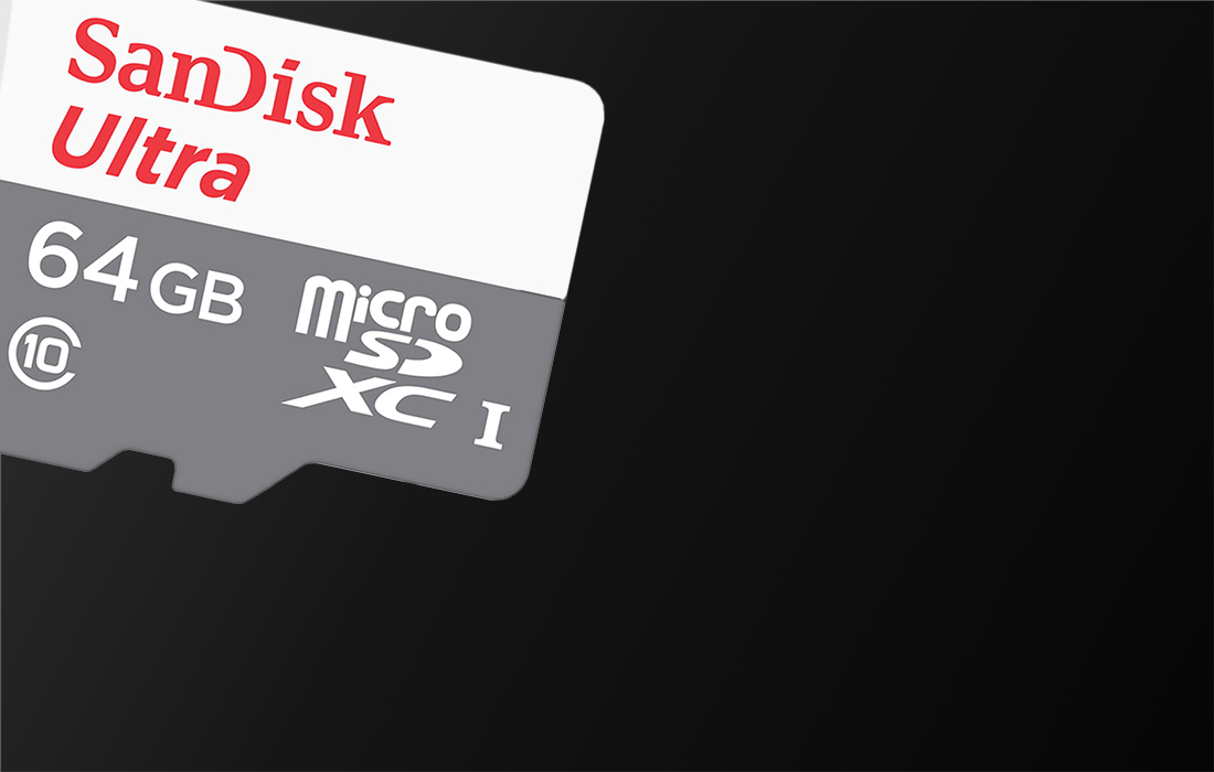 SanDisk Ultra microSDXC minnekort SDSQUNR-064G-GN3MN - 64GB