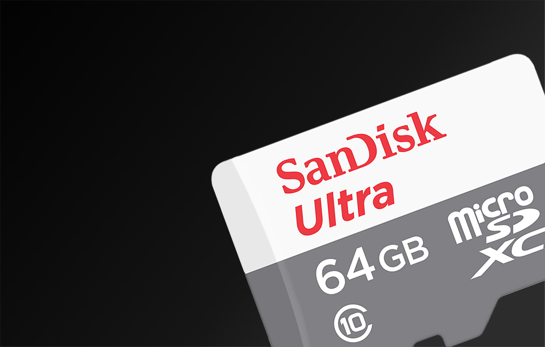 SanDisk Ultra microSDXC minnekort SDSQUNR-064G-GN3MN - 64GB