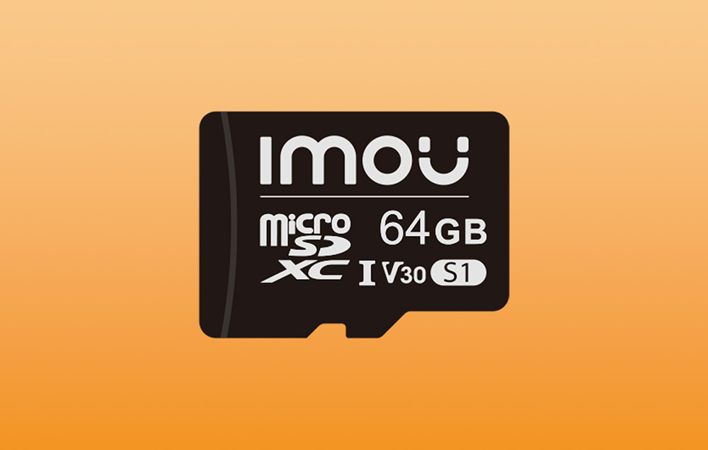 Imou S1 microSDXC-minnekort - UHS-I, 10/U3/V30 - 64GB