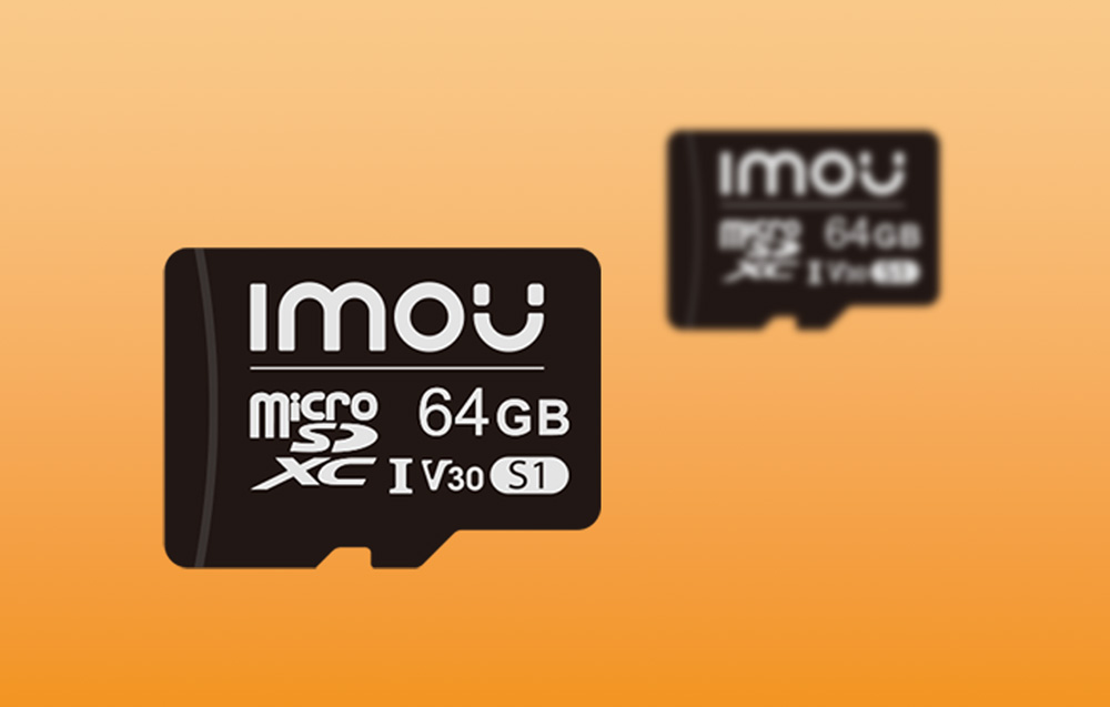 Imou S1 microSDXC-minnekort - UHS-I, 10/U3/V30 - 64GB