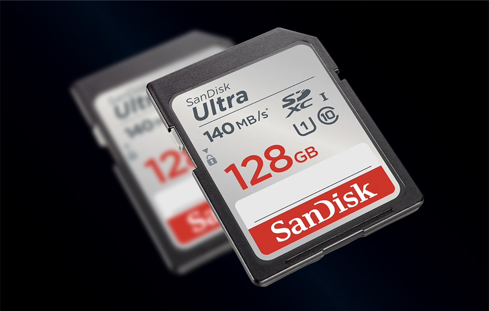 SanDisk Ultra SDXC-minnekort SDSDUNB-128G-GN6IN - 128GB