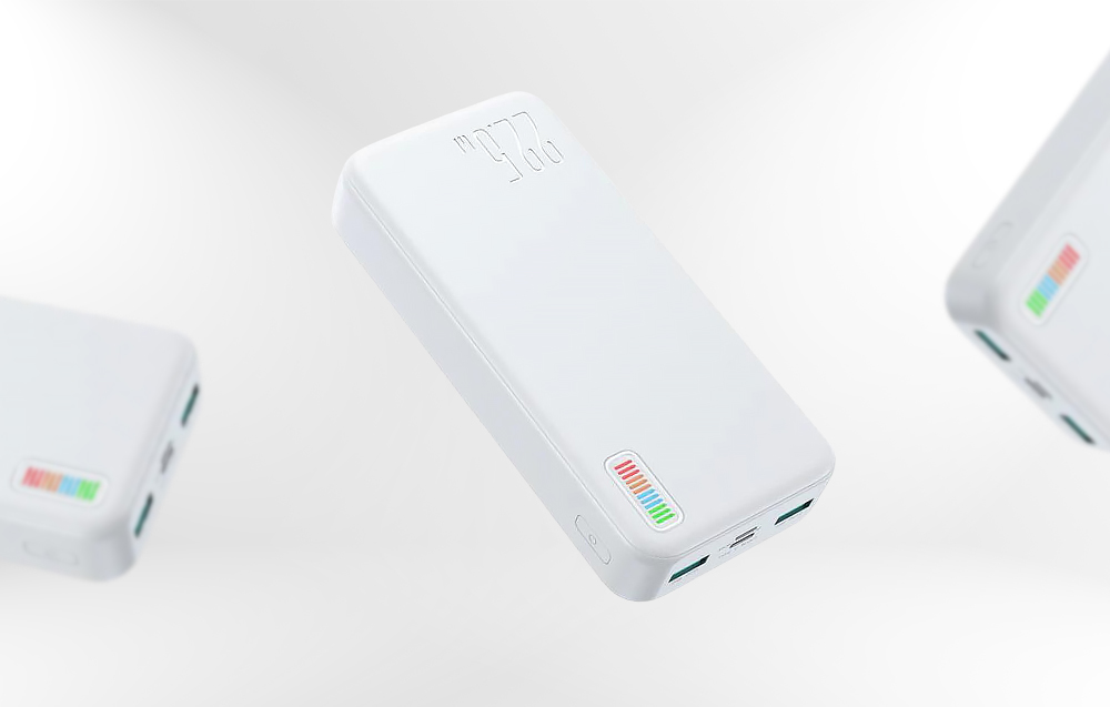 Joyroom JR-QP194 blendende 22.5W Power Bank 10000mAh - hvit