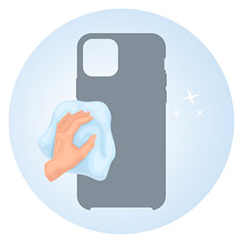  Rengjør din mobil - Steg 6