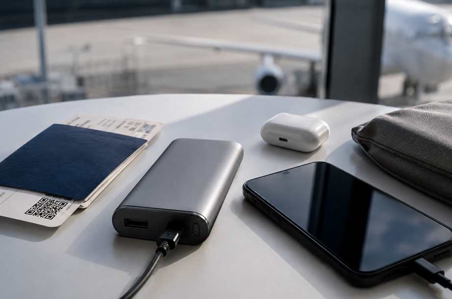 Kan man ta med powerbank p&aring; fly