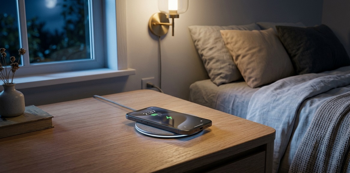 Hva med trådløs lading om natten