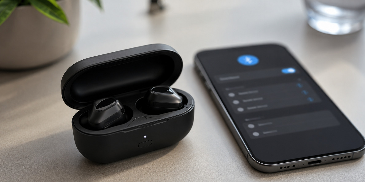 Paringsmodus og Bluetooth-liste