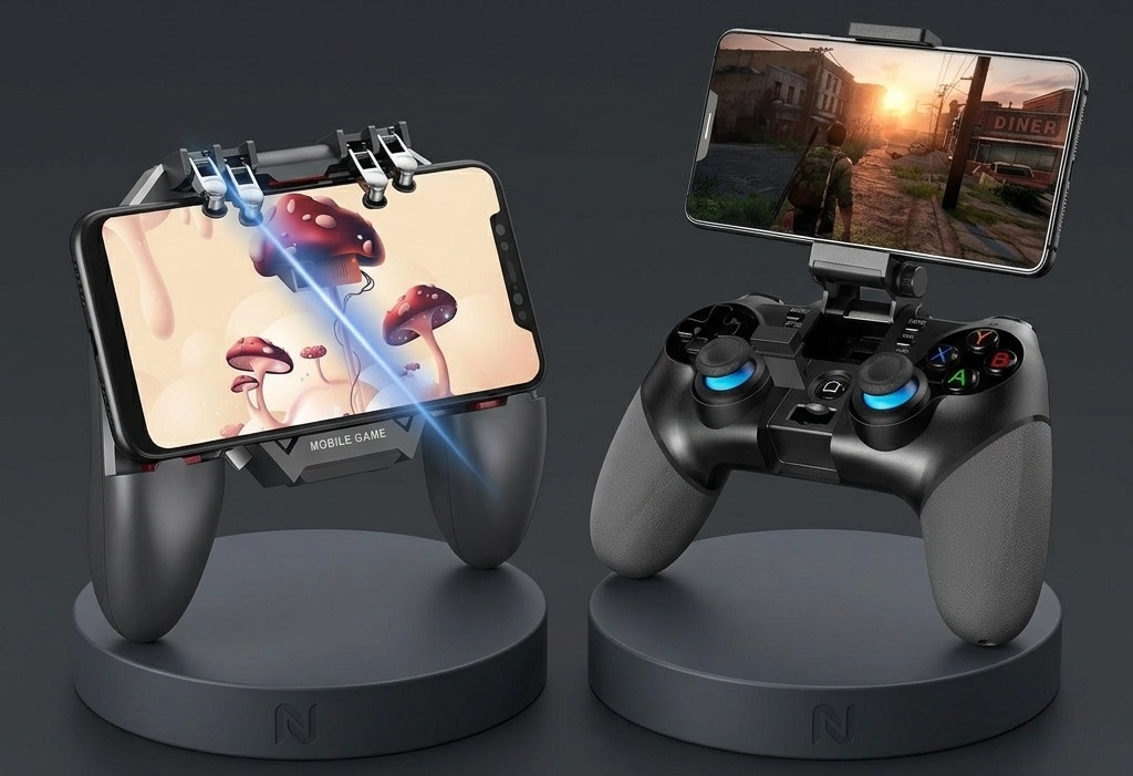 mobil kontroller og gamepad for bedre kontroll i spill